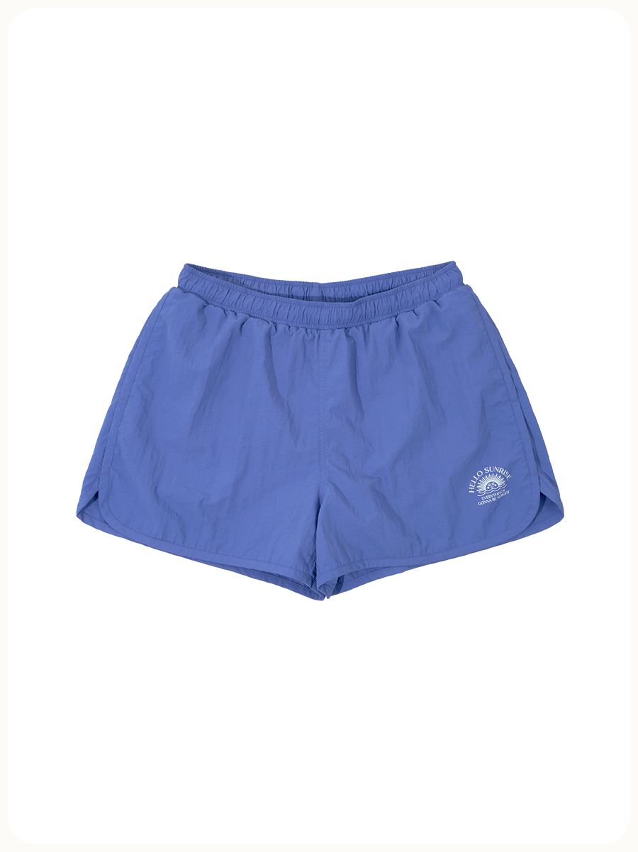 HS Wide Shorts(W)_Ocean Blue